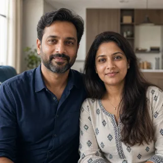 Illustrative professional profile of first-time home-loan clients